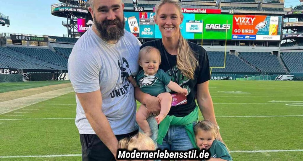 Jason Kelce und Ehefrau Kylie